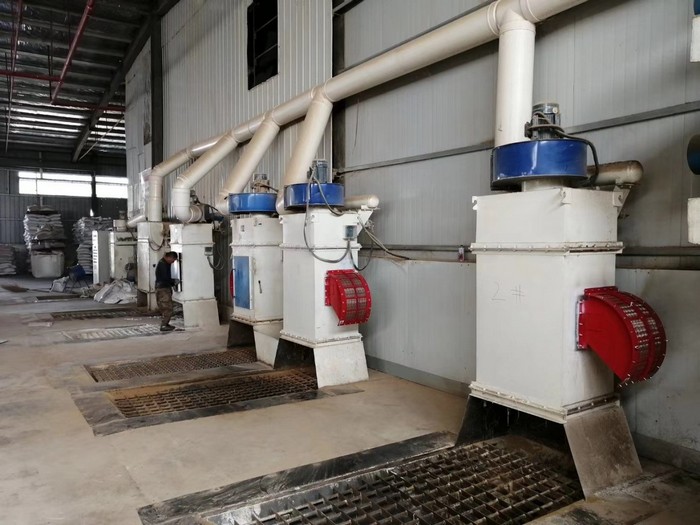 除塵防爆設(shè)備:無焰泄放裝置安裝實例2